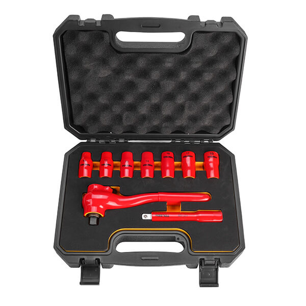 Set dados aislados 10-19 Juego 9 Piezas 1/2 ENC 1000V VDEline