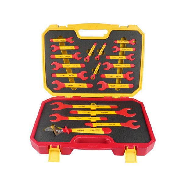 Set llaves boca 6 al 32 MM aislados 21 Piezas 1000V VDEline